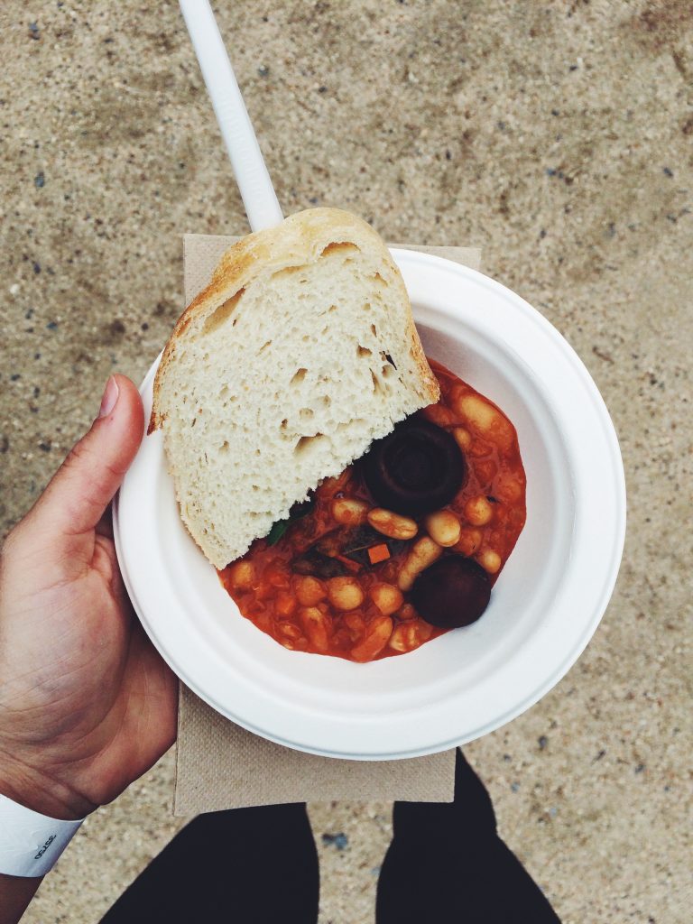 Baked Beans and bread