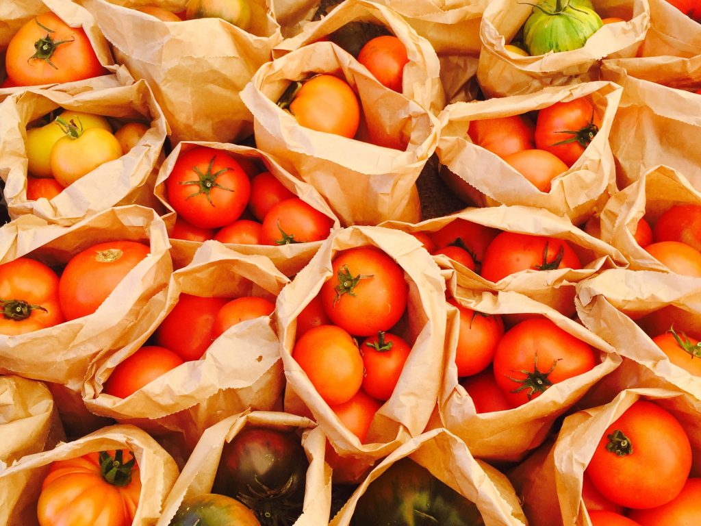 packed tomatoes